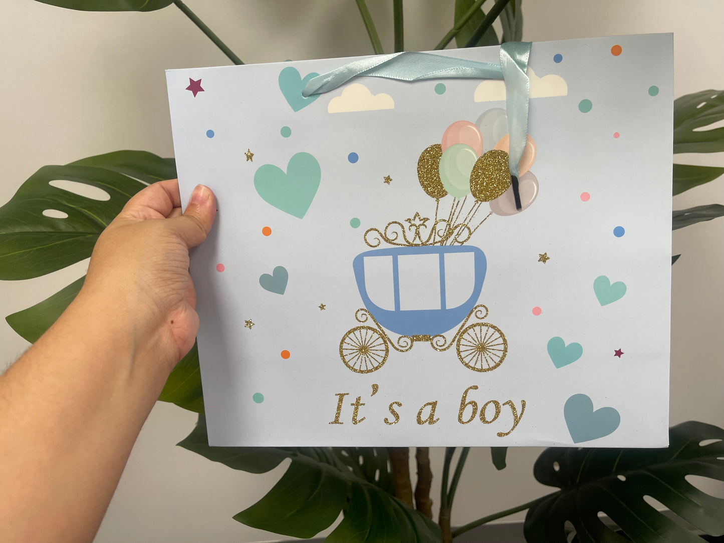 It’s a boy baby carriage