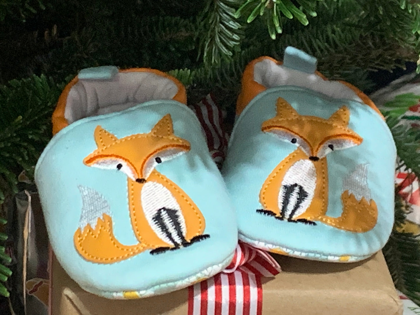 fox baby shoes