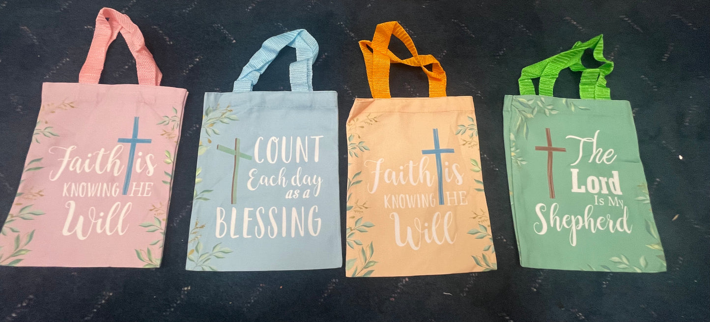 Small Faith cloth bag