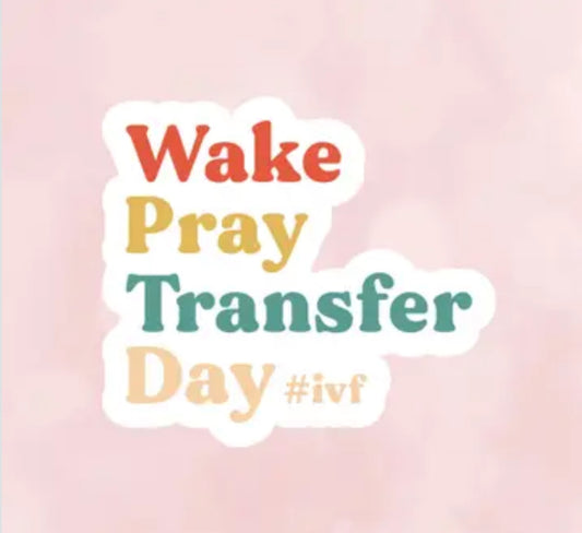 Wake pray transfer day #ivf