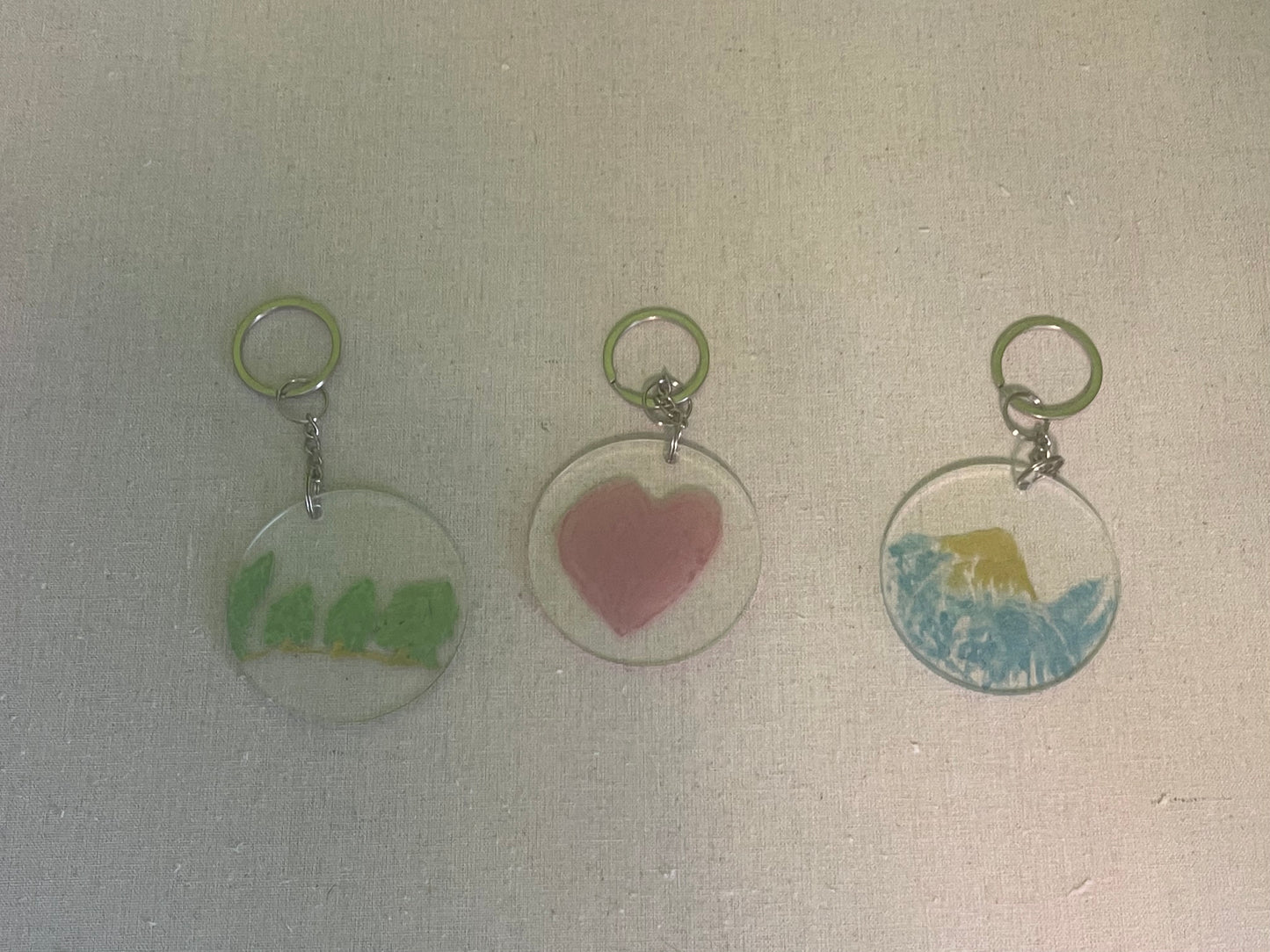 Acrylic keychain