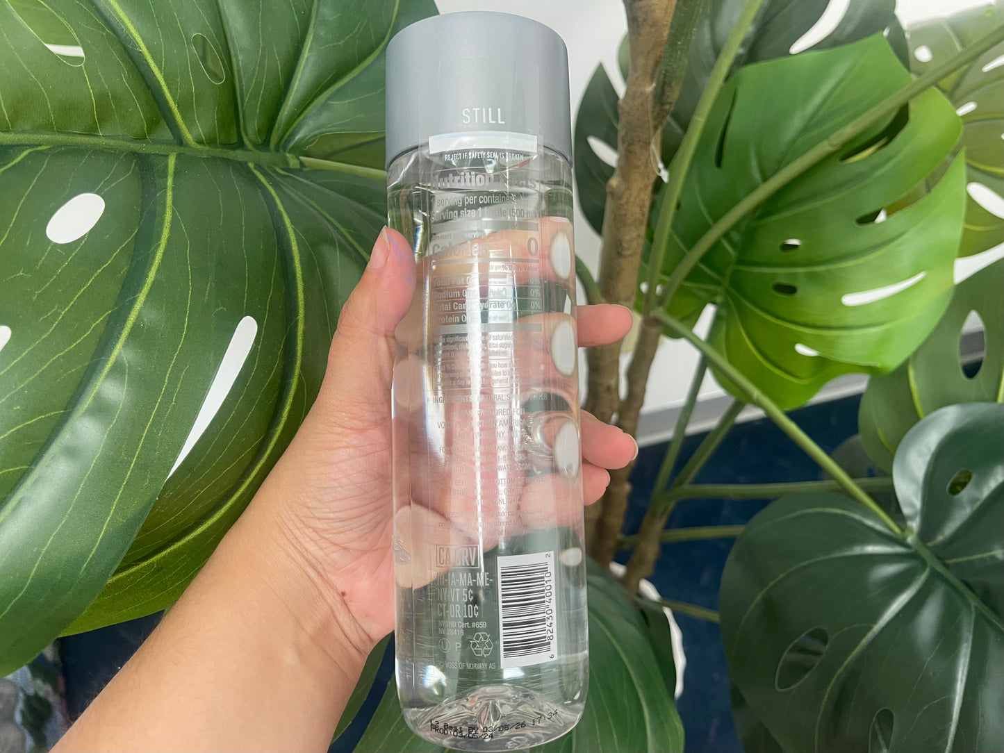 Voss water bottle