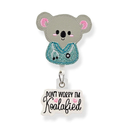 Koalafied Nurse Badge Pal Set