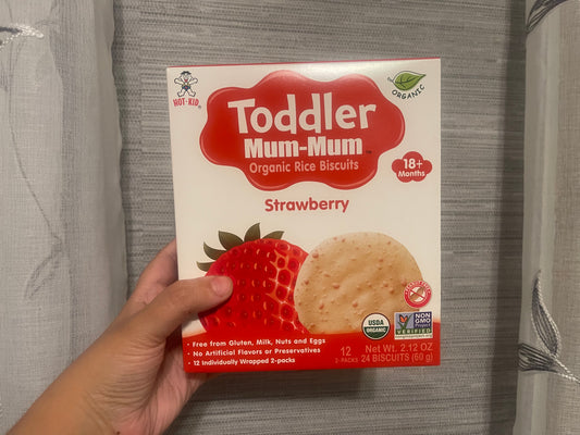 Toddler Mum-Mum organic Rice biscuits