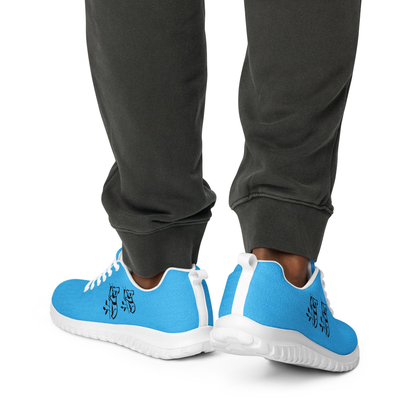 Men’s koala blue athletic shoes