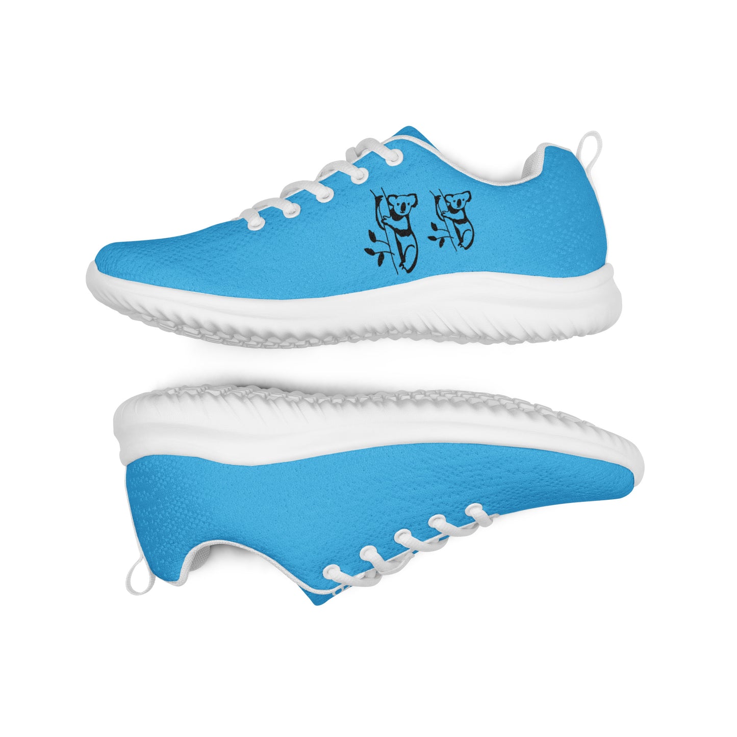 Men’s koala blue athletic shoes