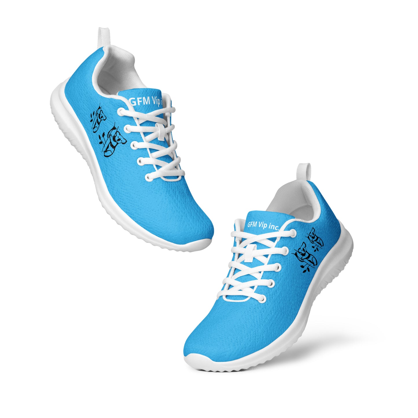 Men’s koala blue athletic shoes