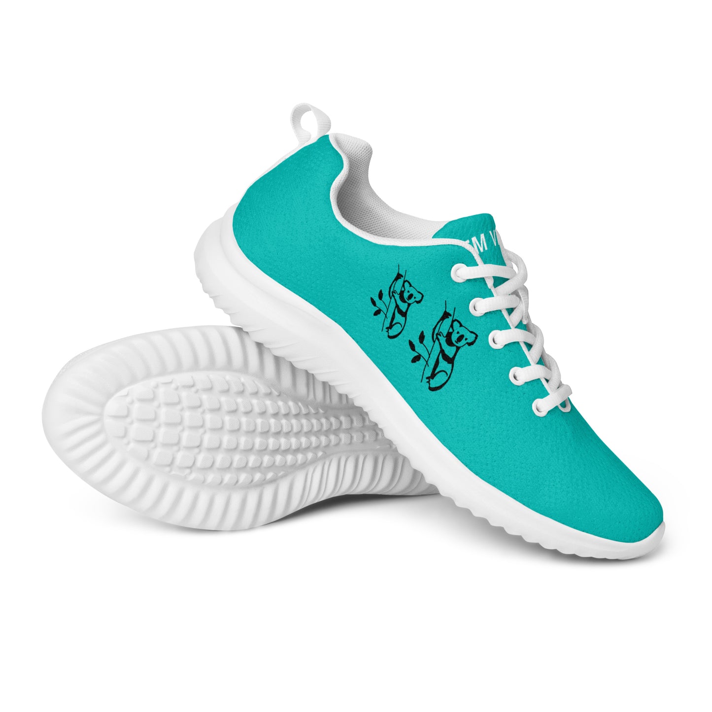 Men’s koala turquoise athletic shoes