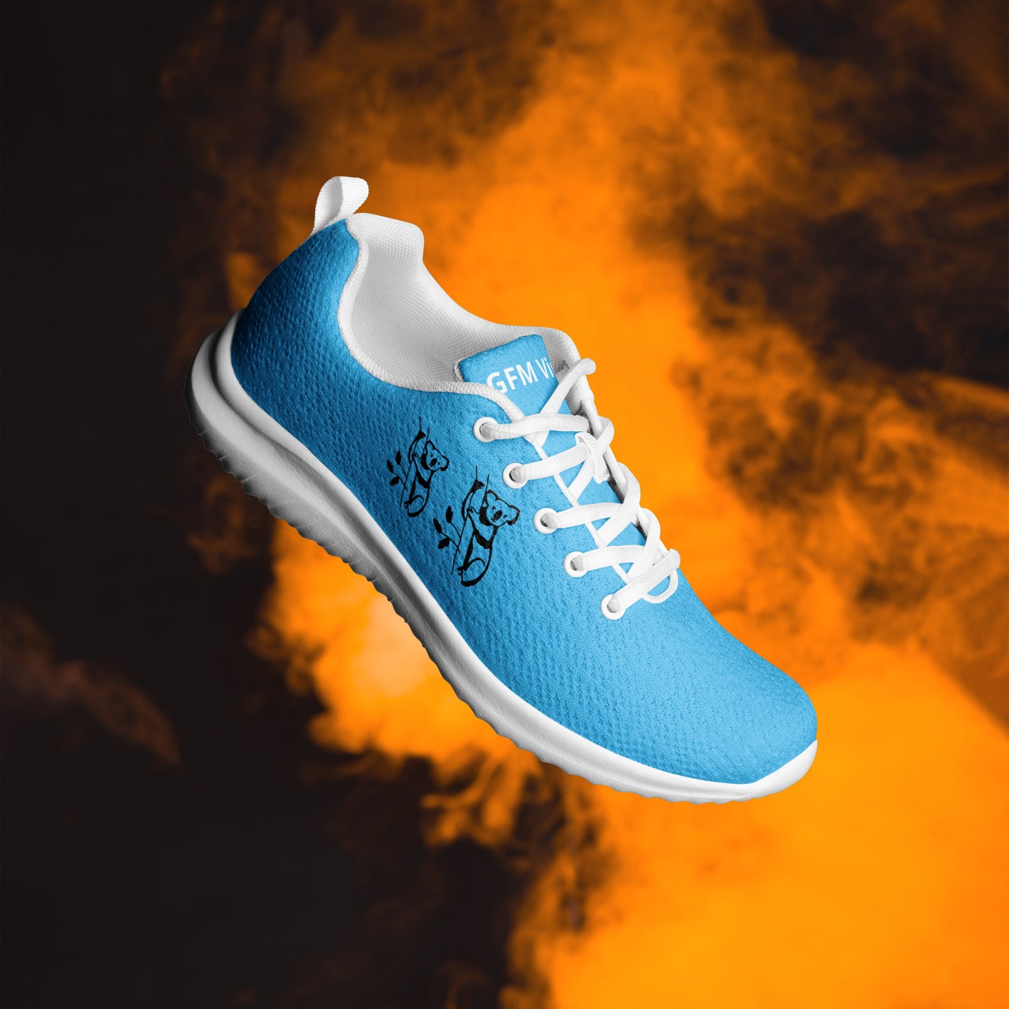 Men’s koala blue athletic shoes