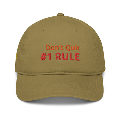 Don't quite #1 rule baseball hat