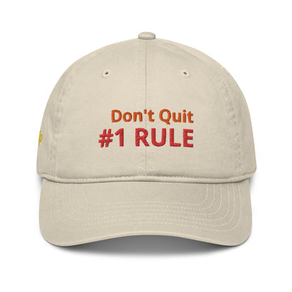 Don't quite #1 rule baseball hat