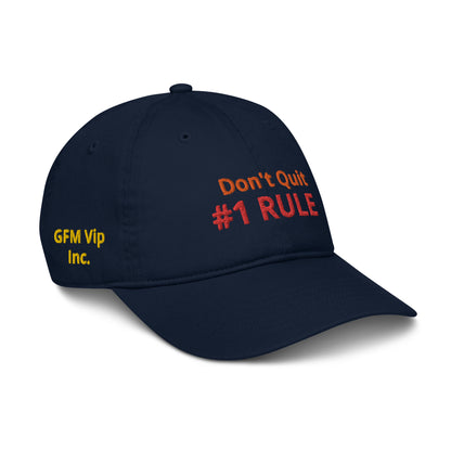 Don't quite #1 rule baseball hat